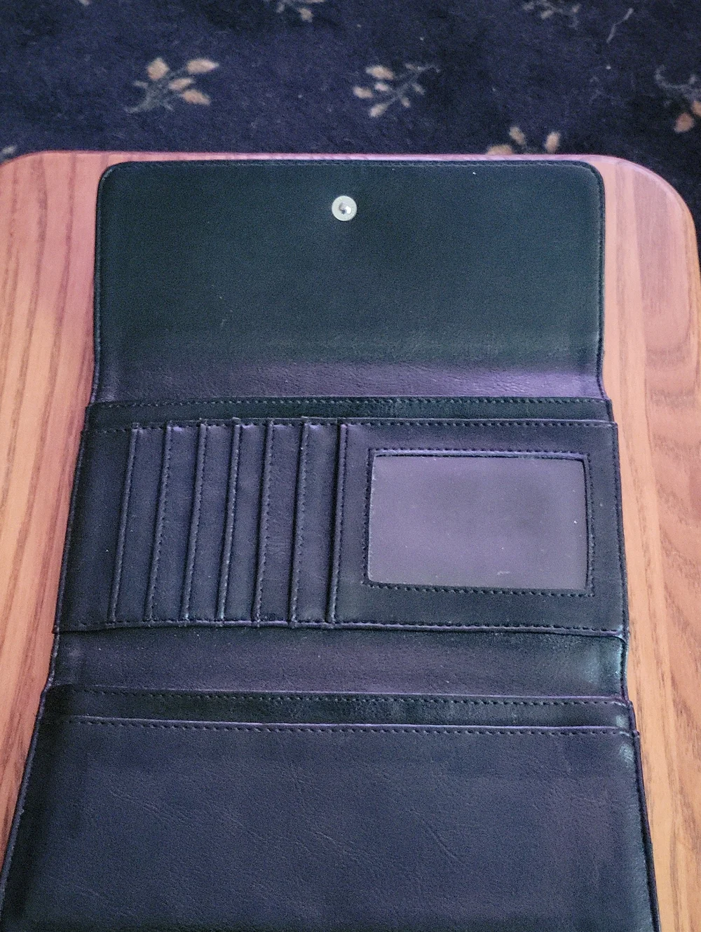Gucci Black Calfskin Long Leather Wallet
